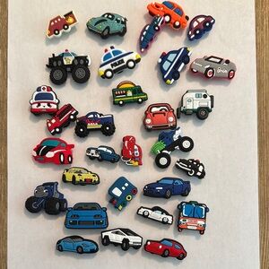 Assorted Variety of Car shoe charms